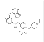 N-[4-[(4-乙基-1-哌嗪基)甲基]-3-(三氟甲基)苯基]-4-甲基-3-(1H-吡咯并[2,3-B]吡啶-4-基氧基)苯甲酰胺